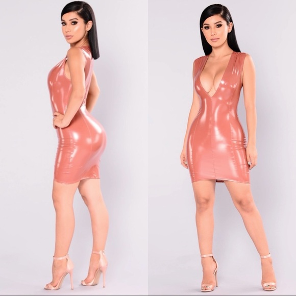 Fashion Nova Dresses & Skirts - Kristen Latex Dress